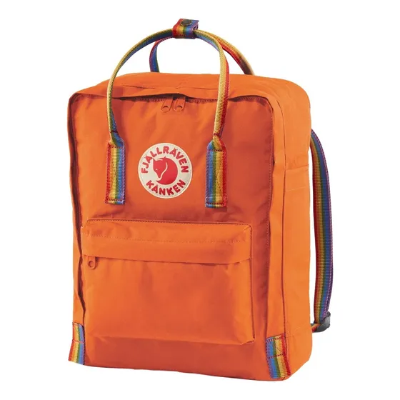 Mochila Fjällräven Kånken Rainbow Burnt Orange 16l
