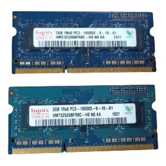 Memoria Notebook Ddr3 2gb 1rx8 Pc3-10600s-9-10-b1