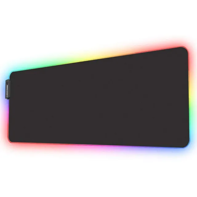 Pad Gamer Alfombra Teclado Y Mouse Luz Led Colores Rgb ®