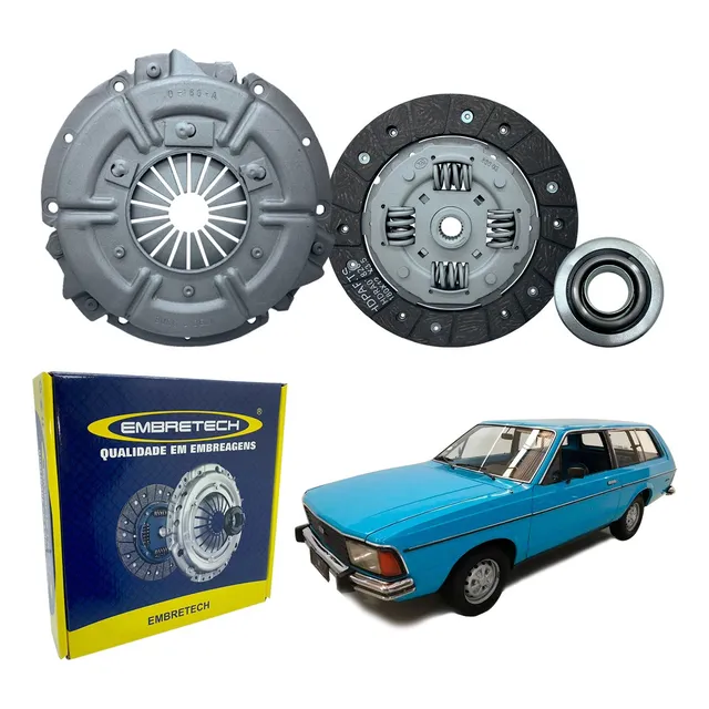 Kit Embreagem Corcel 2 - Belina 2 1.4 Até 1979 (plato Alt) 