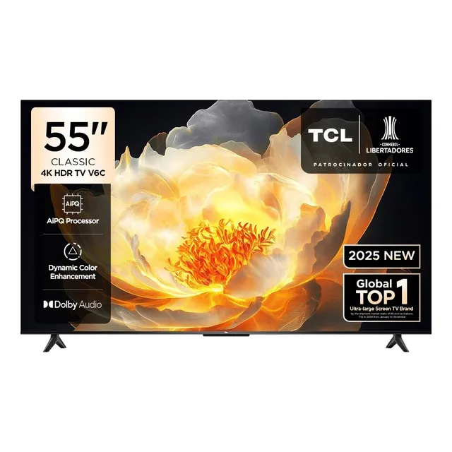 Tv Tcl 55  Led 4k Uhd Google Tv 55v6c