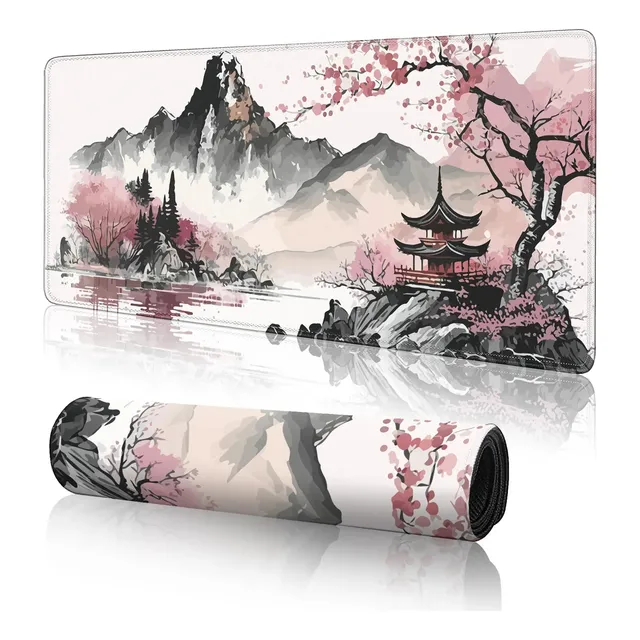 Alfombrilla Mousepad Cubierta Escritorio 80x30 Diseños Japon