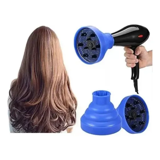 Difusor Plegable De Silicona Para Secador De Cabello