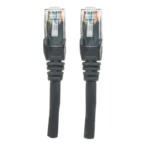Cable De Red Intellinet 3 Mts 10 Pies Cat6 Utp Negro