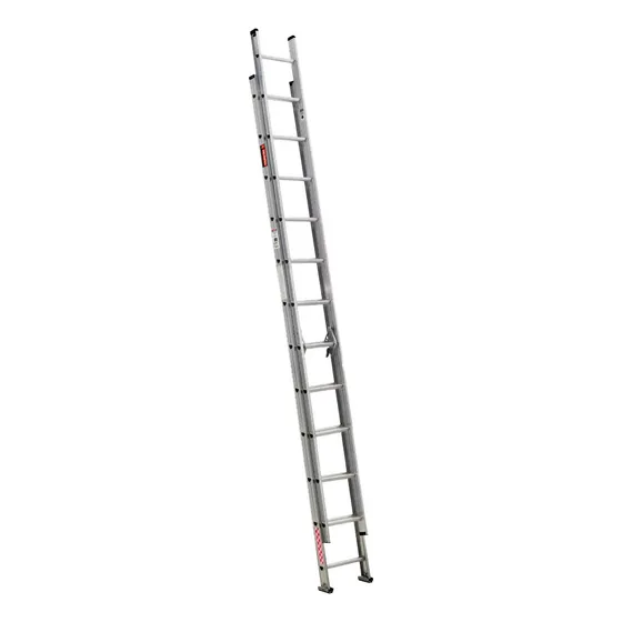 Escalera De Extensión Aluminio 24 Peldaños 6.4m 150kg 112324