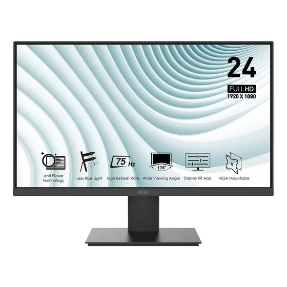Monitor 24 Pulgadas Lcd Hdmi Full Hd Vga Pc Servidor Dvr
