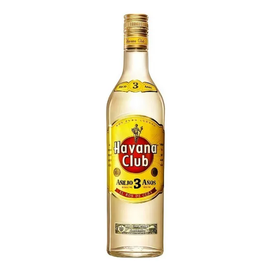 Ron Havana Club Original Añejo 3 Años Botella De 750 Ml