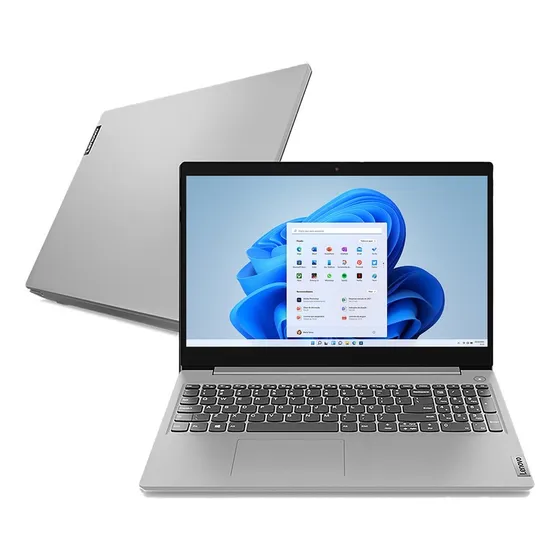 Notebook Idea 3i 15.6 82bs000gbr I5 8gb Ssd 256gb W11 Lenovo Cor Prateado