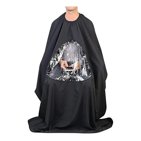 Capa Barbera/peluquera, Barberia/peluqueria Con Visor De Tef