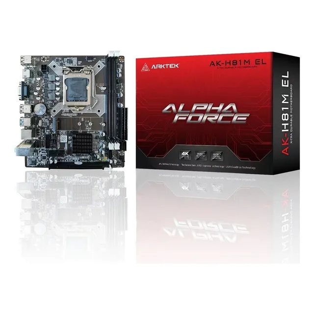 Motherboard Arktek Ak-h81m Chip Intel H81 Lga 1150 Hdmi M.2