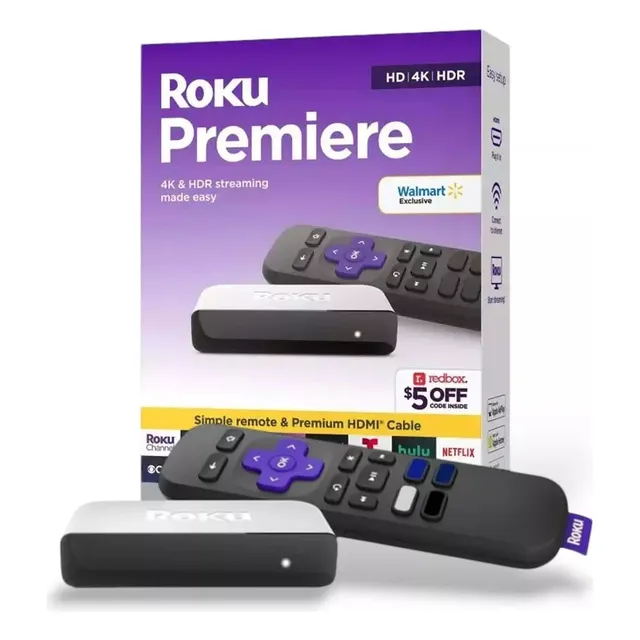 Dispositivo De Streaming Roku Premiere Hd / 4k / Hdr