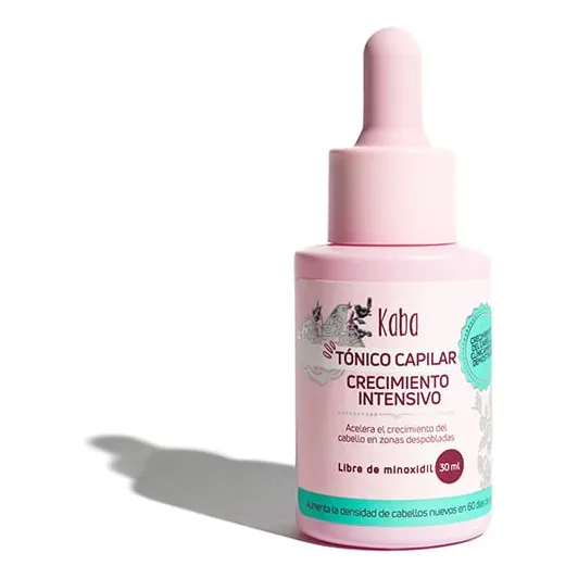 Tónico Capilar Crecimiento Intensivo Kaba 30 Ml Original