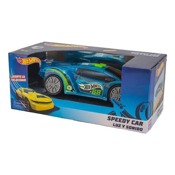 Carro Hot Wheels Speedy Con Luz Y Sonido