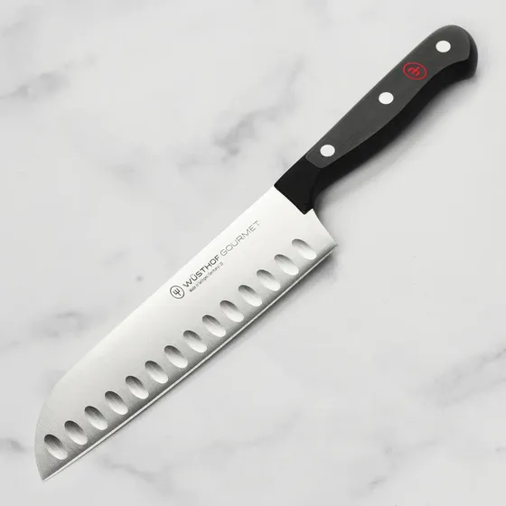Wusthof Cuchillo Gourmet 7 Hollow Edge Santoku