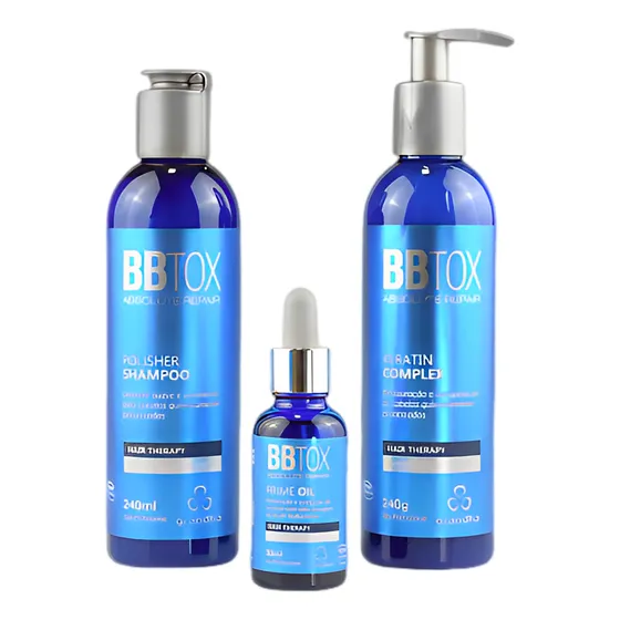 Kit Bbtox Absolute Repair Grandha Pós Alisamento 3 Produtos