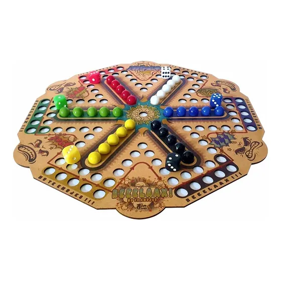 Juego De Mesa No Te Enojes Reeelaax 6 Jugadores A Todo Color