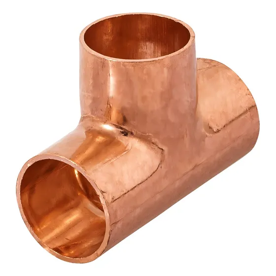 Tee De Cobre Sencilla, 1 Pulgada, Foset 49737