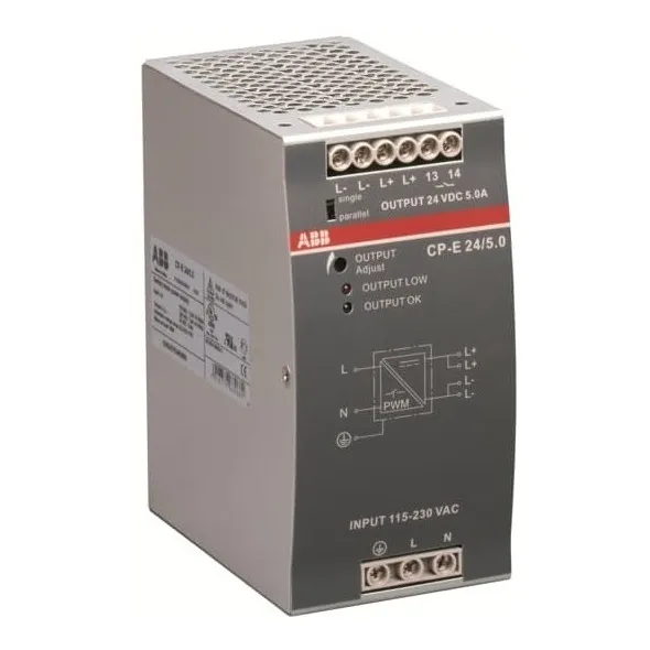 1svr427034r0000 Fuente Abb 24 Vdc 120 Watts Cp-e 24/5.0 
