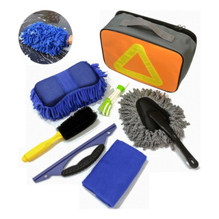 Kit De 7 Herramientas De Limpieza Lavado Para Coche Carro Kit De 7 Herramientas De Limpieza Lavado Para Coche Carro