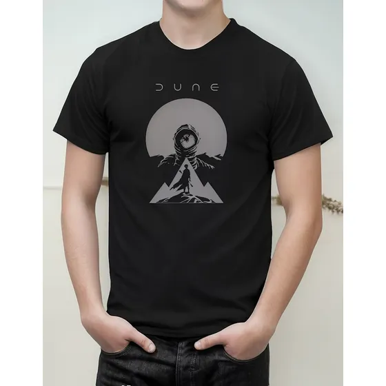 Camiseta Masculina Filme Duna Ficção Científica Geek Nerd