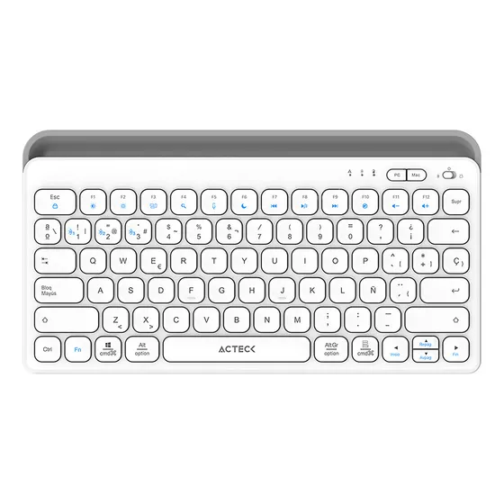 Teclado Acteck Inspire Trek Ti737 Tamaño 65% Inalambrico
