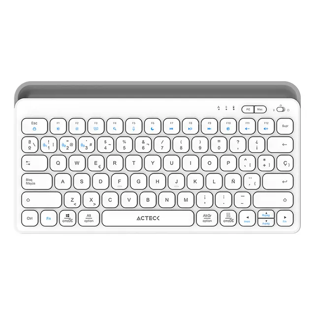 Teclado Acteck Inspire Trek Ti737 Tamaño 65% Inalambrico