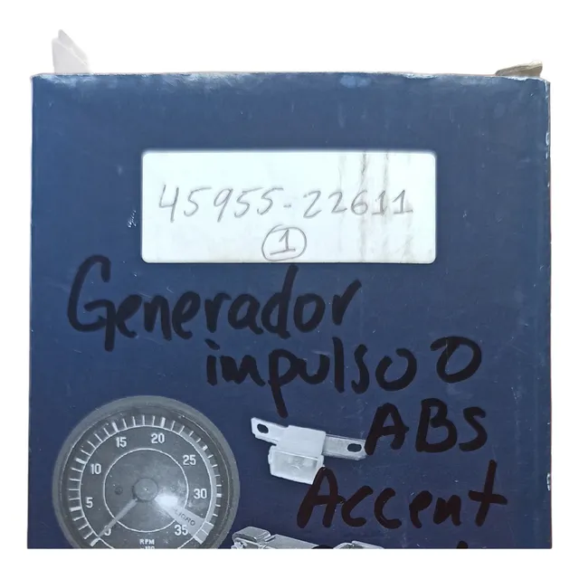 Sensor Abs Accent Sonata Verna Generador Impulso 95/99
