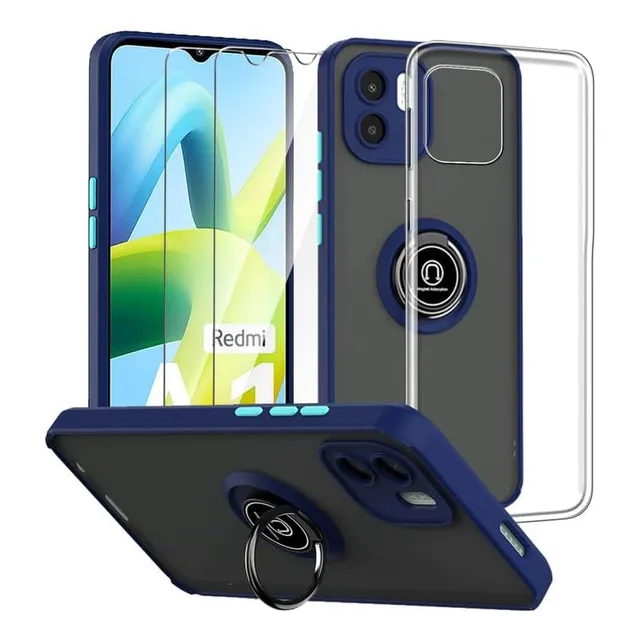Funda Uso Rudo De Anillo+tpu Para Redmi A1/a2/a1+/a2++mica