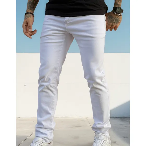 Calca Branca Masculina 