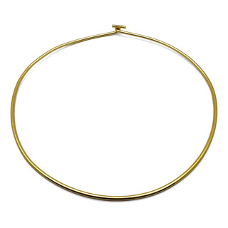 Colar Aro Choker Dourado Elegante - Estilo E Sofisticação Colar Aro Choker Dourado Elegante - Estilo E Sofisticação