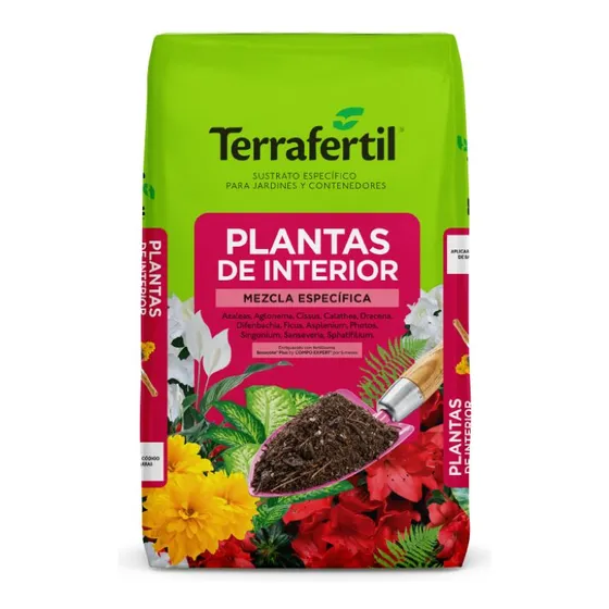 Sustrato Tierra Plantas De Interior Terrafertil 20 Lts