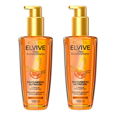 Pack X2 Elvive Oleo Extraordinario 100ml Pack X2 Elvive Oleo Extraordinario 100ml