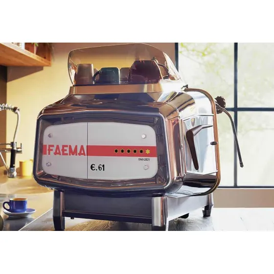 Vidrio Frontal Maquina Cafe  E-61 Faema Vintage