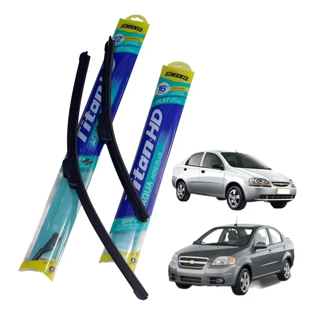 Plumilla Siliconada Titan Aqua Chev. Aveo Sedan,gt,emotion