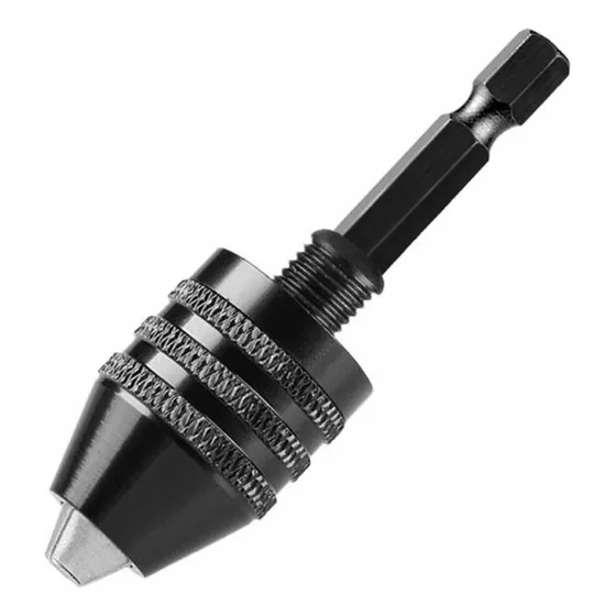 Vastago Convertidor Adaptador 1/4 Taladro Mandril 0.8-8mm