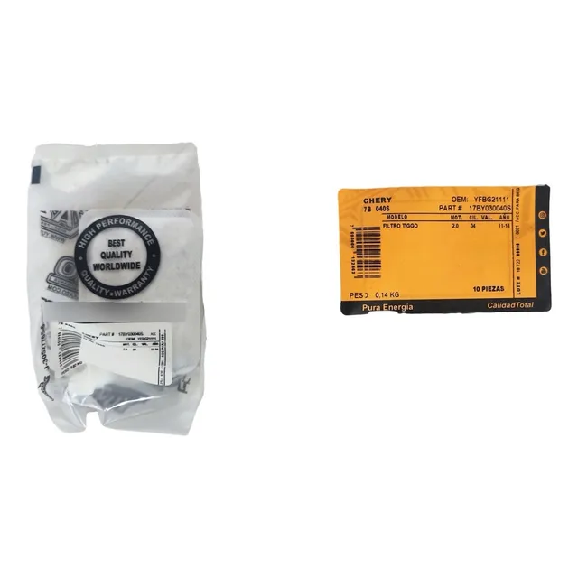 Filtro Bomba Gasolina - Chery Tiggo 4 Cil. Mot/2.0 Un Pico