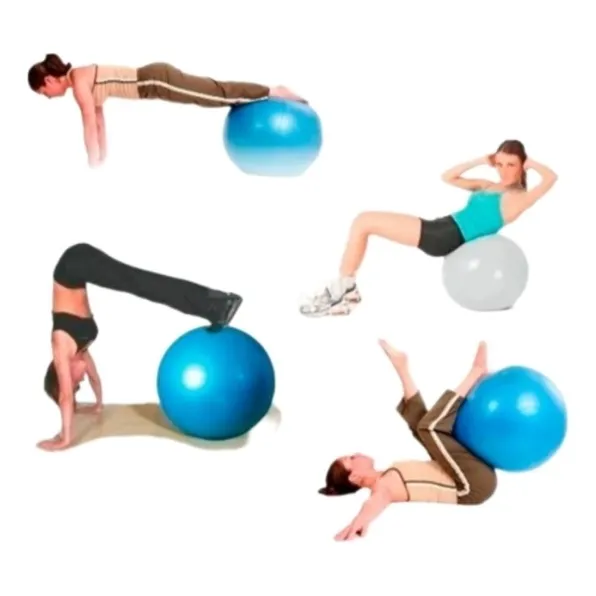 Pelota Pilates Yoga 55cm + Inflador Gratis Pilates Terapia