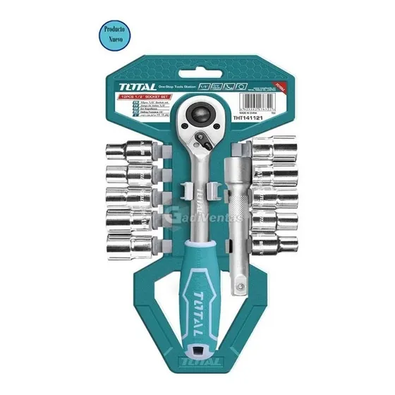 Juego De Dados Con Rachet Para Industria Marca Total