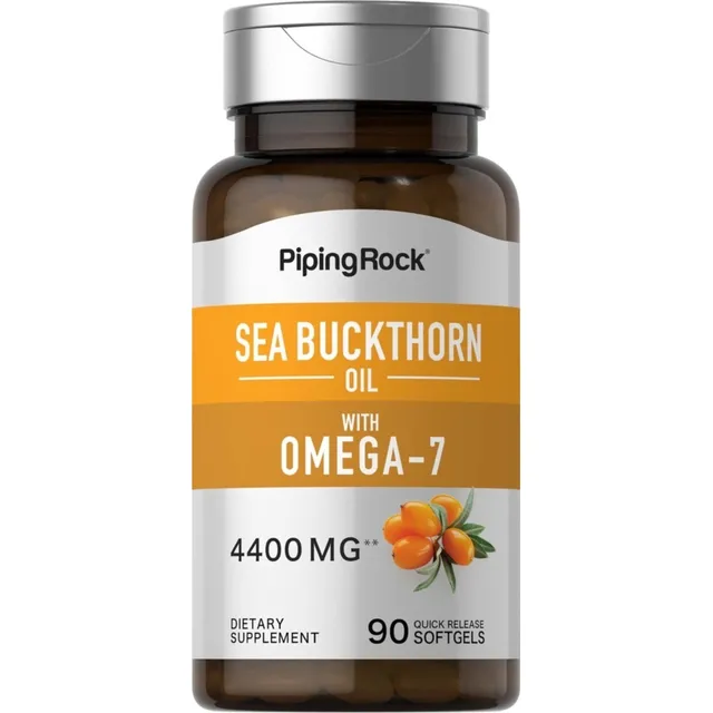 Aceite Omega-7 De Espino Amarillo - Piping Rock, Usa