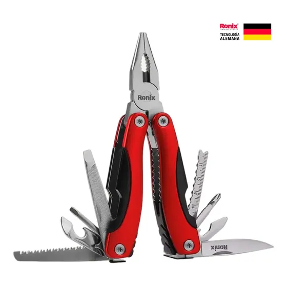 Alicate Multifuncional Ronix Rh-1191 Navaja Multiuso Estuche
