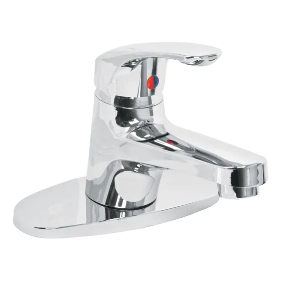 Monomando Plástico Para Lavabo, Nariz Recta, Foset 49550