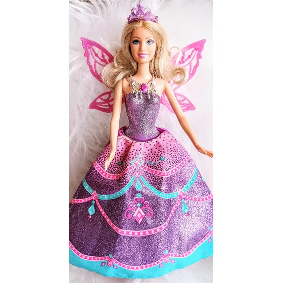 Boneca Barbie Butterfly Princesa Fairy Linda