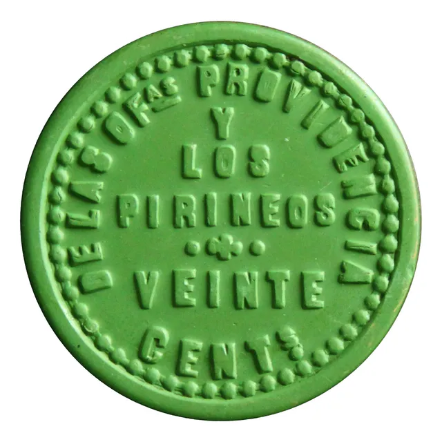 ¬¬ Ficha Salitrera / Oficina Providencia Los Pirineos 20c Zp