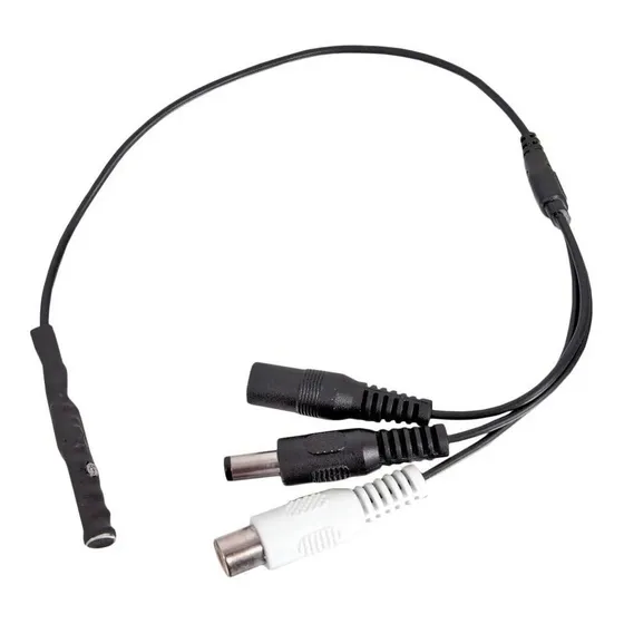 Microfono Amplificado Cctv Ambiental Omnidireccional Saxxon
