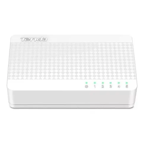 Switch Ethernet De 5 Puertos Tenda 200 Mbps Marca Tenda