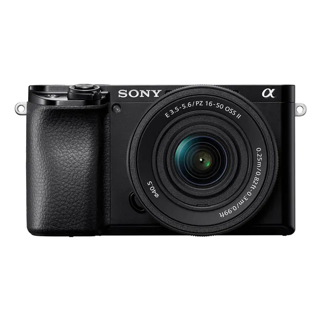 Cámara Digital Mirrorless Sony Aps-c ILCE-6100K Lente 16-50mm Negro