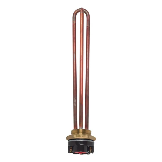 Resistencia De Bronce 1500w Con Termostato Para Termotanque