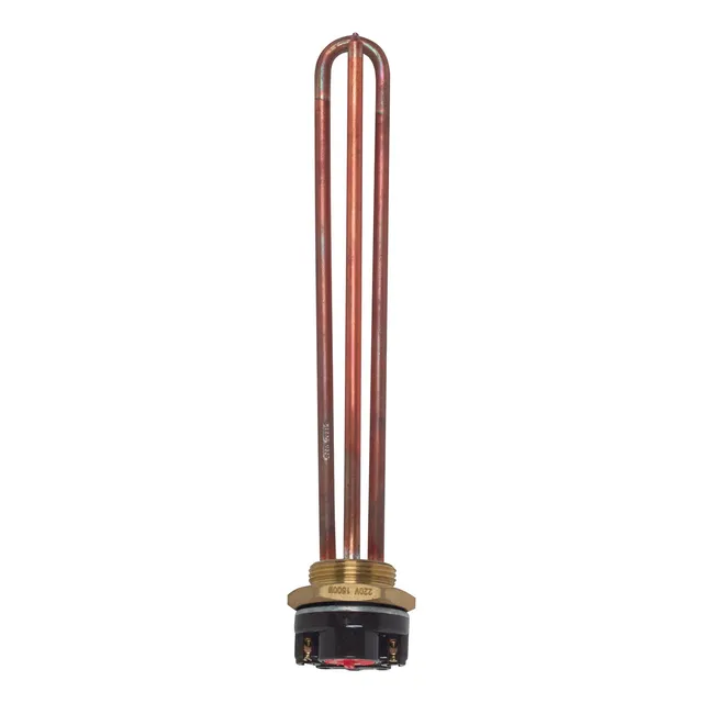Resistencia De Bronce 1500w Con Termostato Para Termotanque
