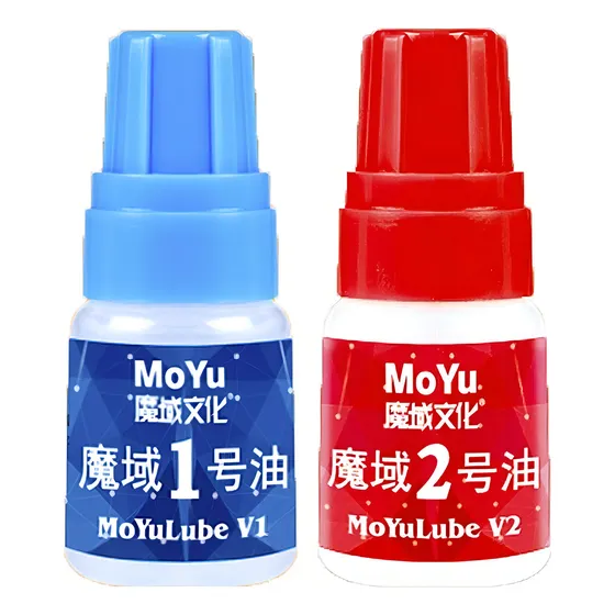 Pack De Lubricantes Cubos Mágicos Moyu Lube 1 + Moyu Lube 2 Color De La Estructura Transparente