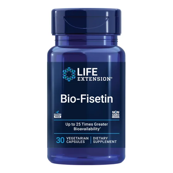 Suplemento Life Extension Bio-fisetina Con Galactomananos